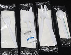 一次性刀叉包裝機-紙巾包裝機-餐飲包裝機-枕式包裝機
